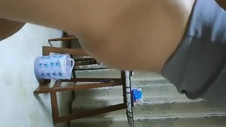 拖鞋家居日韩AV-白皙皮肤呆萌小姐姐！情趣耳朵抓屌吸吮！头套男怼着骚穴猛操，骑乘姿势打桩机，无套内射。